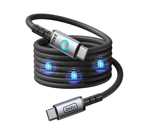 INIU Leopard Magnetic Cable USB-C 1,2m 240W - 1316781 - zdjęcie 2